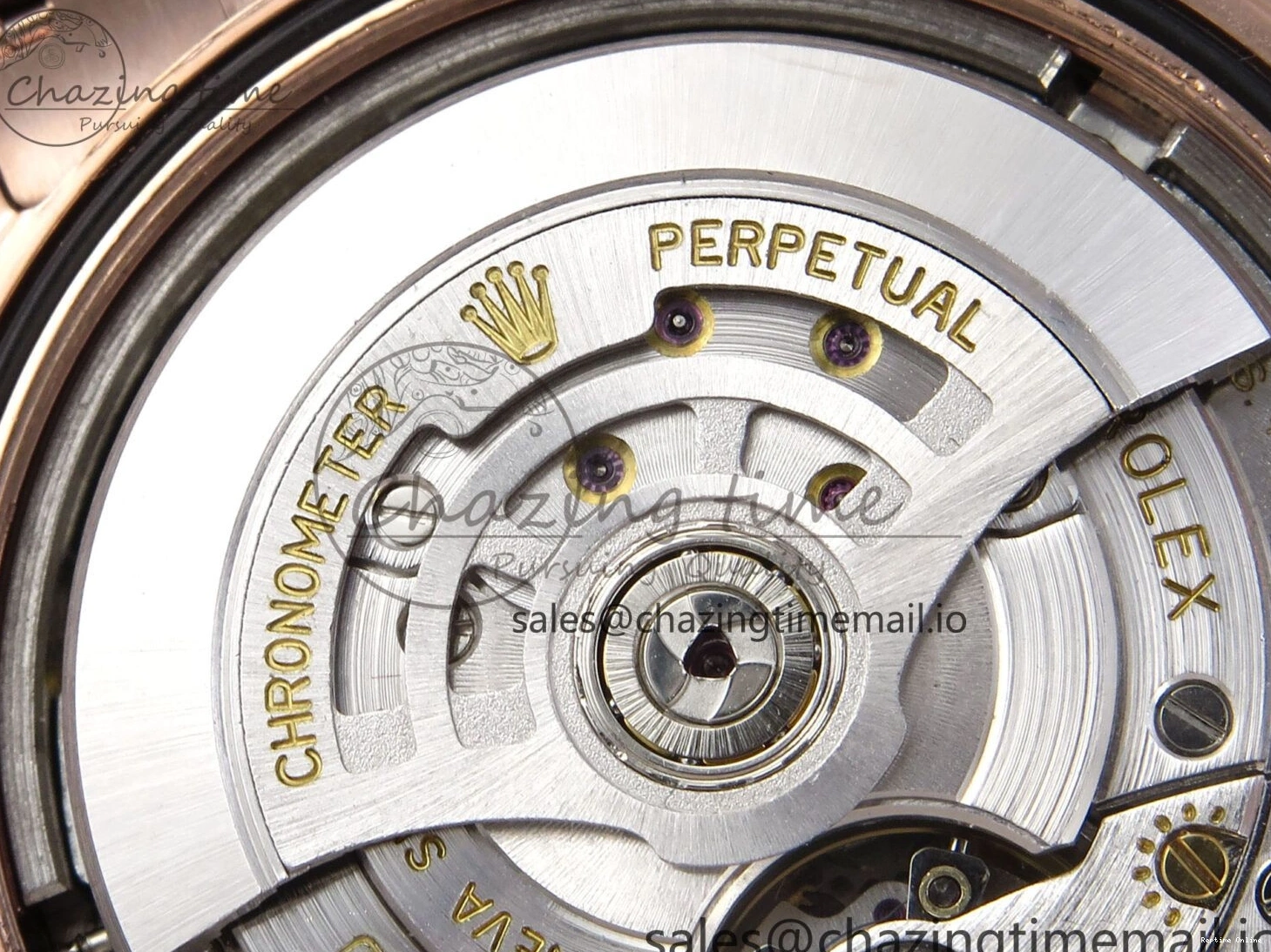 0217 QuickDry Day Date 40 RG 228235 KF 1:1 Best Edition Brown Roman Dial on President Bracelet VR3255 (Gain Weight) 838